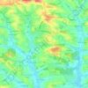 Mappa topografica Thal, altitudine, rilievo