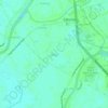 Mappa topografica Gugo, altitudine, rilievo