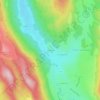 Mappa topografica Gros-Jean, altitudine, rilievo