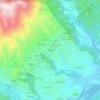 Mappa topografica Uccelli, altitudine, rilievo