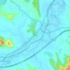 Mappa topografica Ghoti, altitudine, rilievo