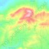 Mappa topografica Drabla, altitudine, rilievo