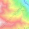 Mappa topografica Soccoro, altitudine, rilievo