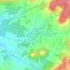 Mappa topografica Les Ruelles, altitudine, rilievo