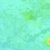 Mappa topografica Méziers, altitudine, rilievo