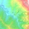 Mappa topografica Sipitan, altitudine, rilievo