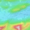 Mappa topografica Rainer, altitudine, rilievo