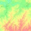 Mappa topografica Samrong, altitudine, rilievo