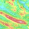 Mappa topografica Menay, altitudine, rilievo