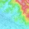 Mappa topografica Mundingen, altitudine, rilievo