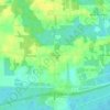 Mappa topografica New Hope, altitudine, rilievo