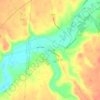 Mappa topografica Clarksville, altitudine, rilievo