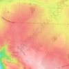 Mappa topografica Le Segala-Haut, altitudine, rilievo
