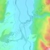 Mappa topografica Uruwhenua, altitudine, rilievo