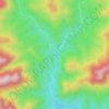 Mappa topografica 西河庙, altitudine, rilievo