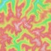 Mappa topografica Williams Mountain, altitudine, rilievo