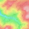 Mappa topografica Catton, altitudine, rilievo