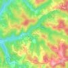 Mappa topografica Ventajol, altitudine, rilievo