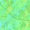 Mappa topografica Hüllstede, altitudine, rilievo