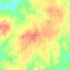 Mappa topografica Everton, altitudine, rilievo
