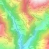 Mappa topografica Kamand, altitudine, rilievo