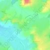 Mappa topografica Les Vaslins, altitudine, rilievo