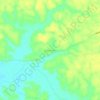 Mappa topografica Baheratail, altitudine, rilievo