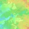 Mappa topografica La Forge, altitudine, rilievo