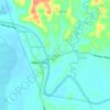 Mappa topografica San Isidro, altitudine, rilievo
