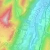 Mappa topografica Les Grands Amieux, altitudine, rilievo