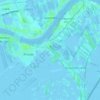 Mappa topografica Sluis, altitudine, rilievo