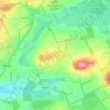 Mappa topografica Fans, altitudine, rilievo