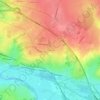 Mappa topografica Le Plessis, altitudine, rilievo