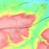 Mappa topografica La Forge Guerrier, altitudine, rilievo