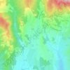 Mappa topografica Galliano, altitudine, rilievo