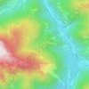 Mappa topografica Bramezza, altitudine, rilievo