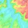 Mappa topografica Pancy, altitudine, rilievo