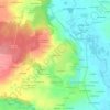 Mappa topografica La Mare Pichot, altitudine, rilievo