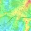 Mappa topografica Nelle, altitudine, rilievo