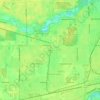Mappa topografica Vulcan, altitudine, rilievo