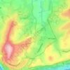 Mappa topografica Bierley, altitudine, rilievo