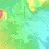 Mappa topografica Trout Lake, altitudine, rilievo