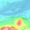 Mappa topografica Mugdrum, altitudine, rilievo