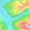 Mappa topografica La Mouille, altitudine, rilievo