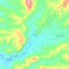 Mappa topografica Pajiza, altitudine, rilievo