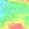 Mappa topografica La Blunière, altitudine, rilievo