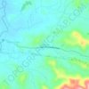 Mappa topografica Caoayan, altitudine, rilievo