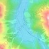 Mappa topografica Runhof, altitudine, rilievo