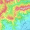 Mappa topografica Pianazza, altitudine, rilievo