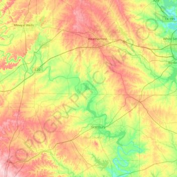 Mappa topografica Campbell Island, altitudine, rilievo